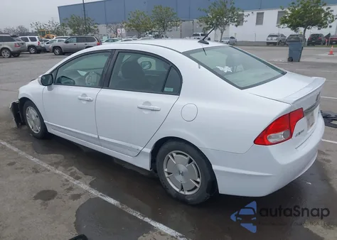 2009 Honda Civic Hybrid z USA, uszkodzony, nr VIN JHMFA36229S017769